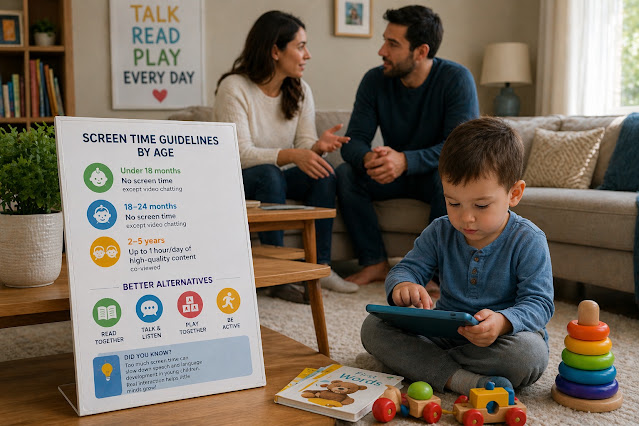 Screen Time and Speech — Myths, Facts and the Early Years (Part 1)